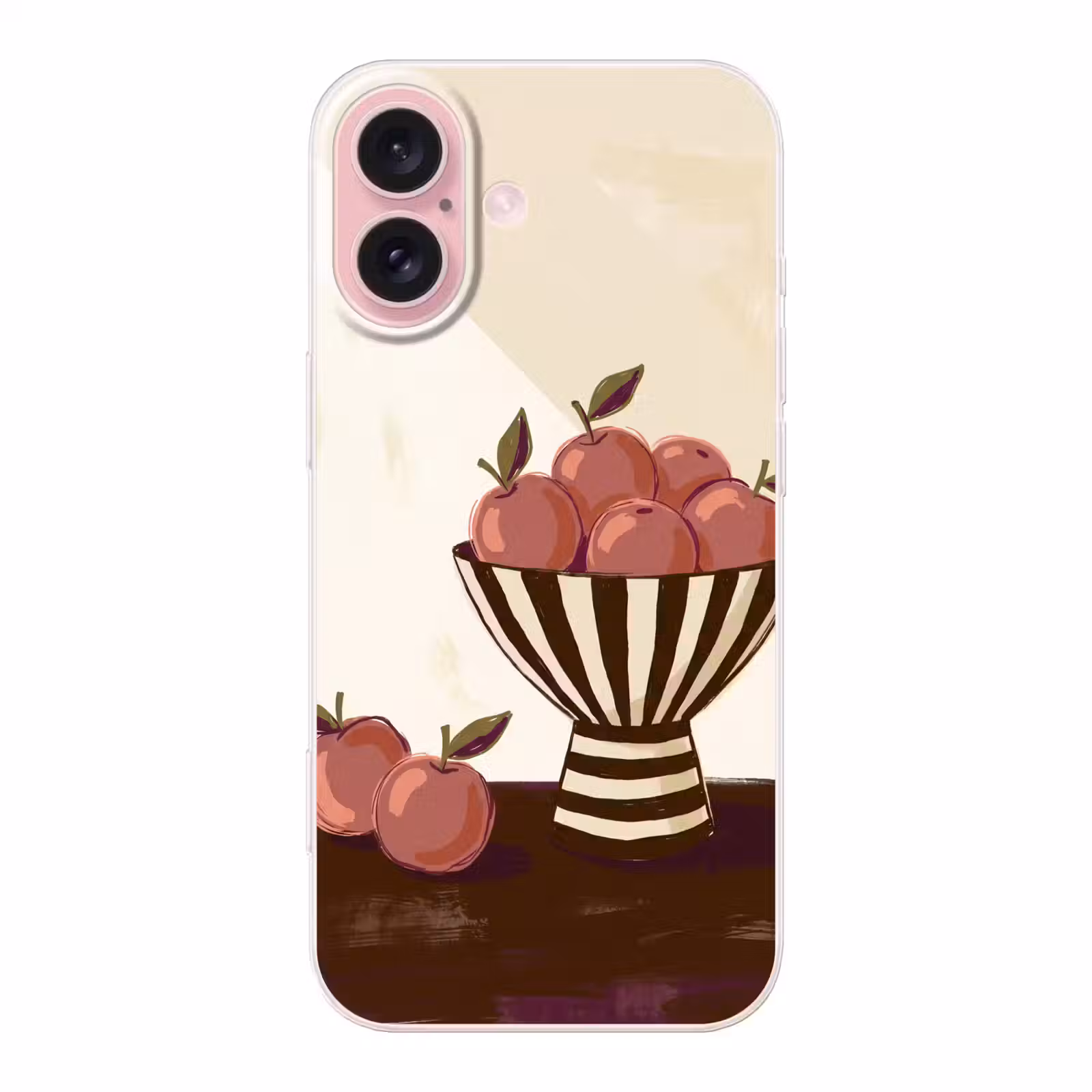 Telefoonhoesje - Eten - Schaal - Stilleven - Modern - Rood — 1