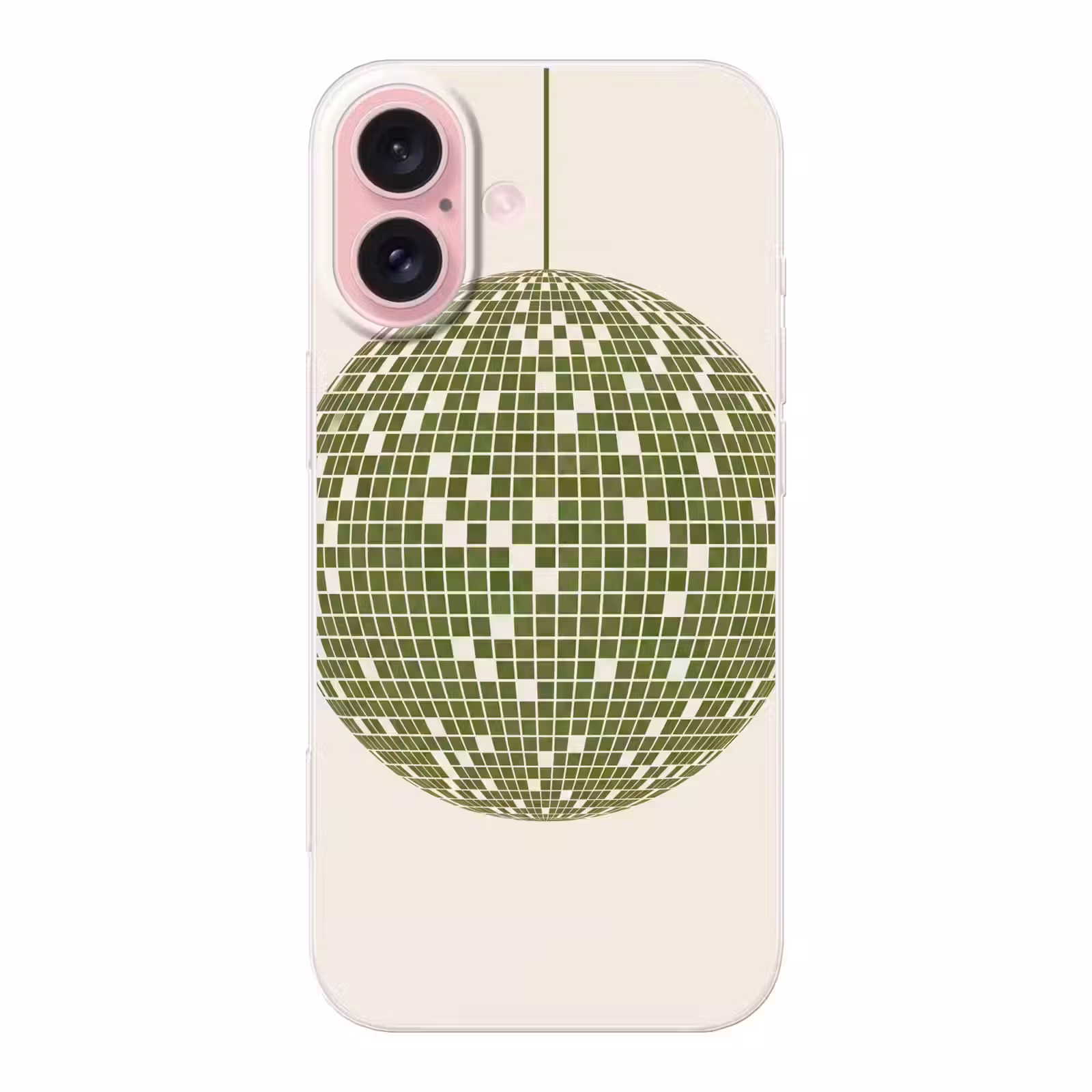 Telefoonhoesje - Disco - Bal - Groen - Abstract - Modern — 1