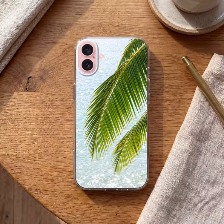 Telefoonhoesje - Boom - Bladeren - Water - Tropisch - Groen — 2
