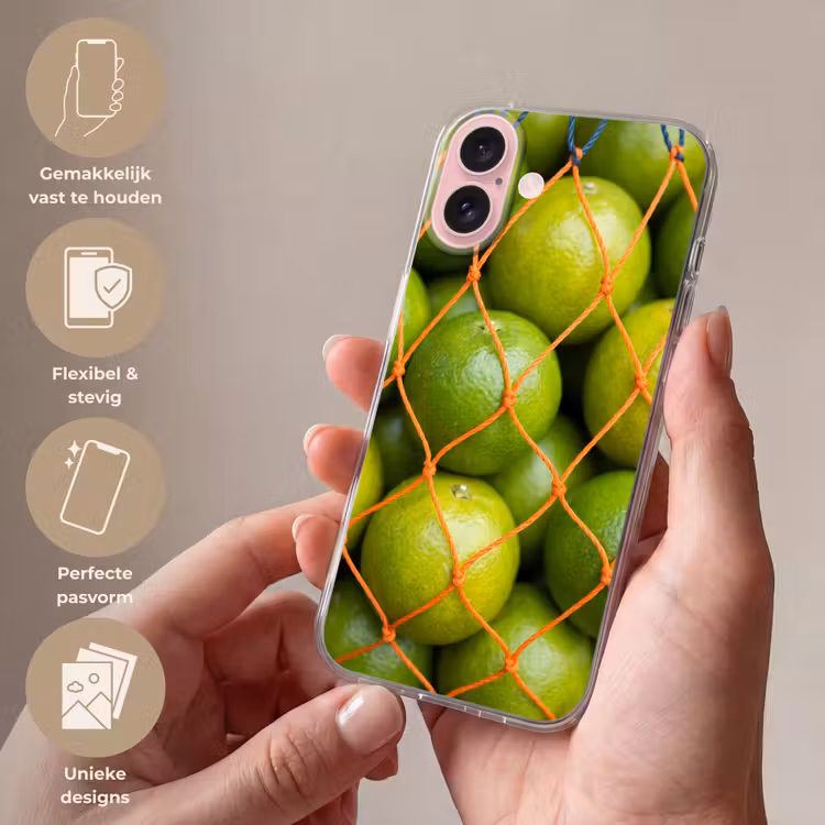 Telefoonhoesje - Eten - Net - Groen - Markt — 4