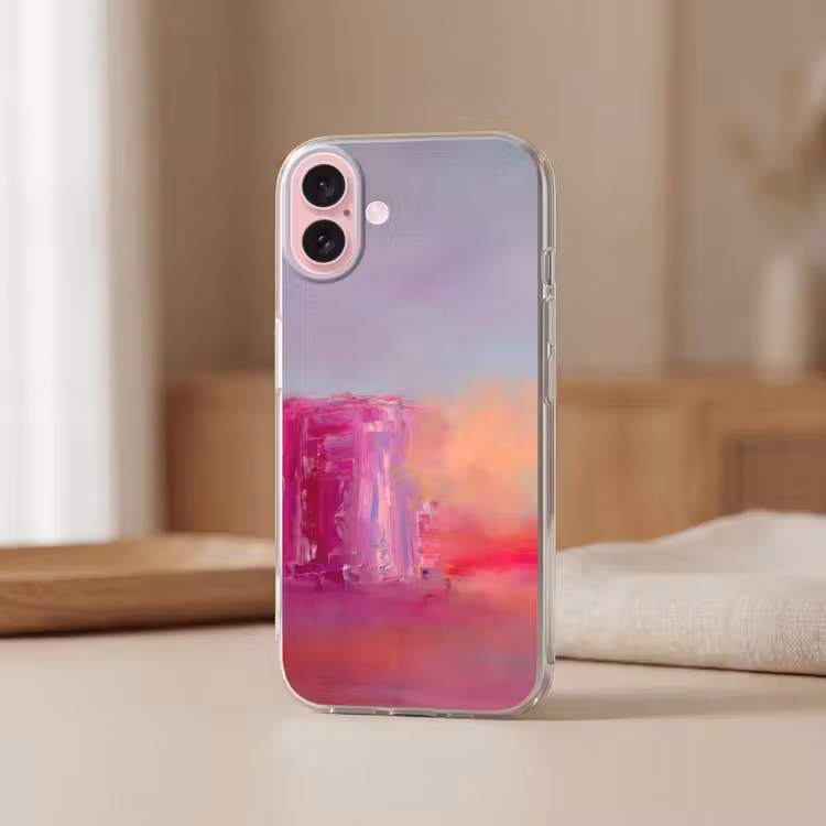 Telefoonhoesje - Abstract - Kleuren - Modern - Roze — 3
