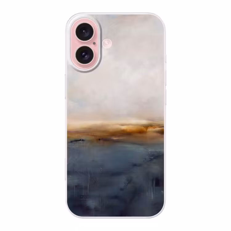 Telefoonhoesje - Abstract - Horizon - Water - Modern - Beige — 1