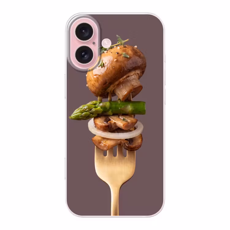 Telefoonhoesje - Eten - Gestapeld - Vork — 1