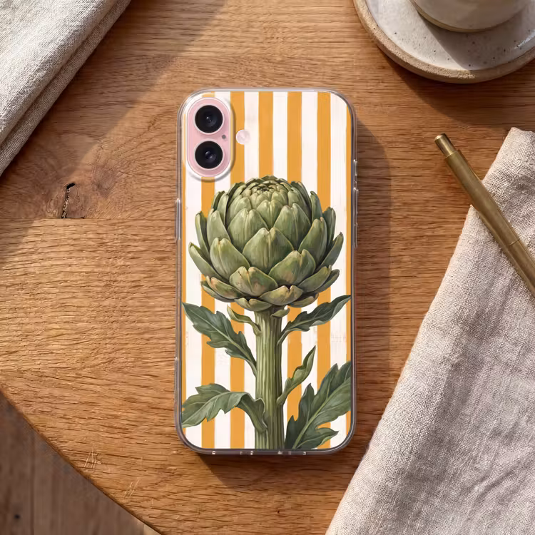 Telefoonhoesje - Artisjok - Modern - Groente — 2
