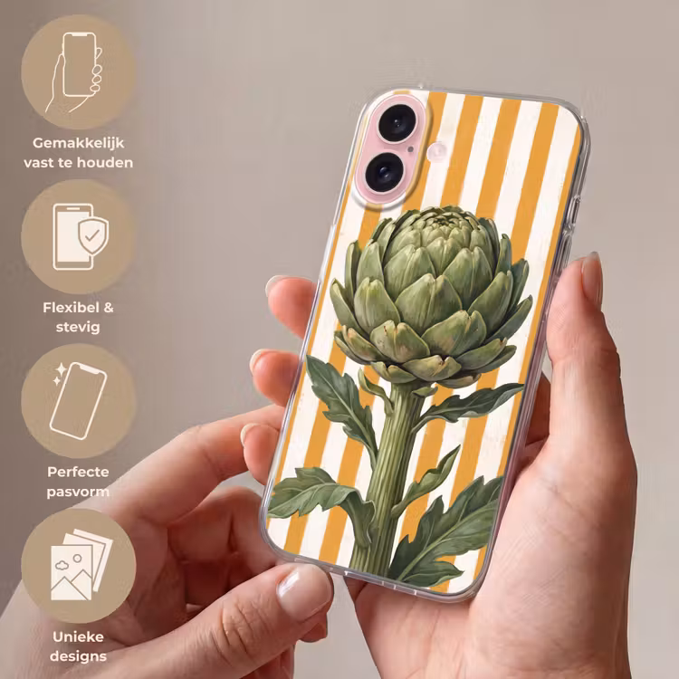 Telefoonhoesje - Artisjok - Modern - Groente — 4