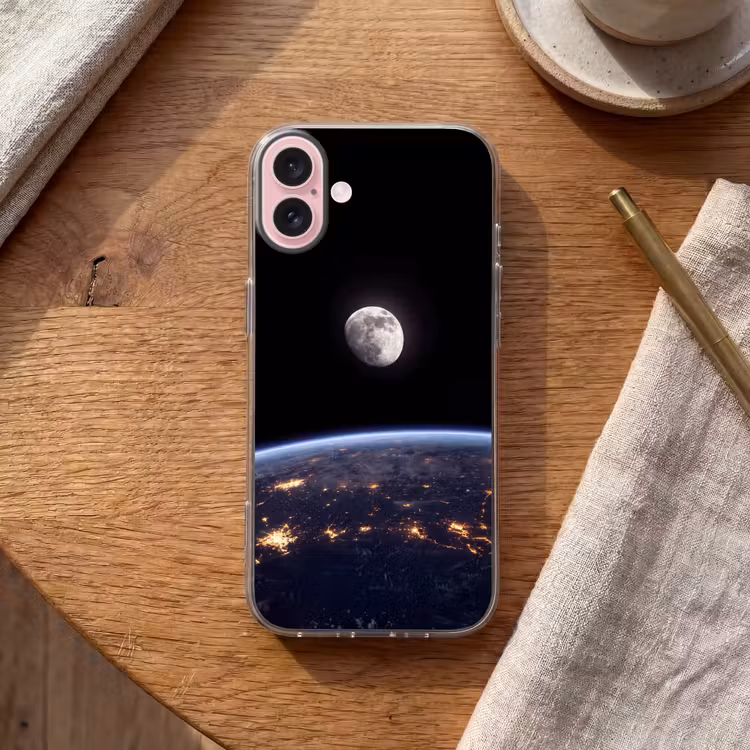 Telefoonhoesje - Aarde - Nacht - Ruimte — 2