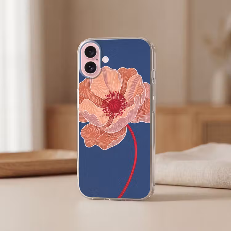 Telefoonhoesje - Bloemen - Modern - Abstract — 3