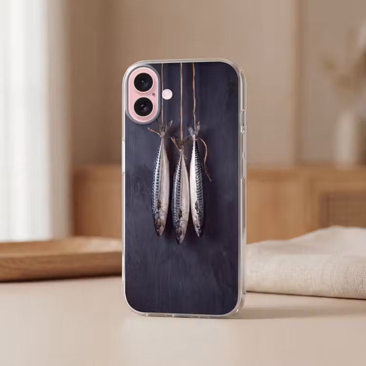 Telefoonhoesje - Drie vissen - Touw — 3