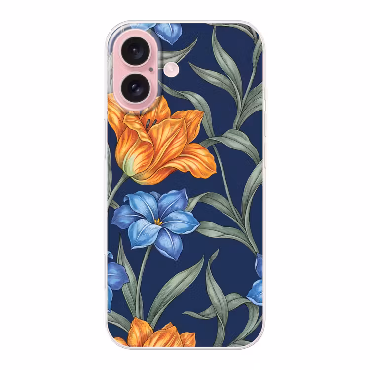 Telefoonhoesje - Bloemen - Botanisch - Patroon — 1