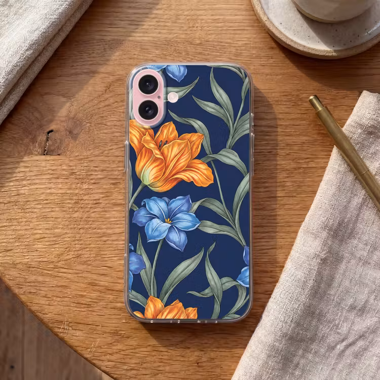 Telefoonhoesje - Bloemen - Botanisch - Patroon — 2
