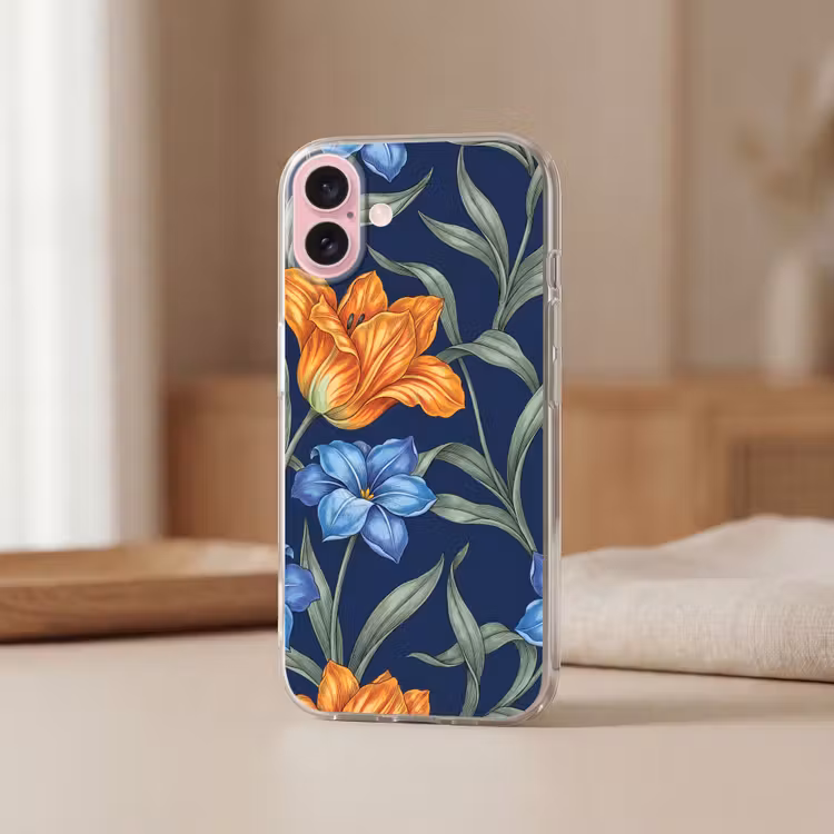 Telefoonhoesje - Bloemen - Botanisch - Patroon — 3