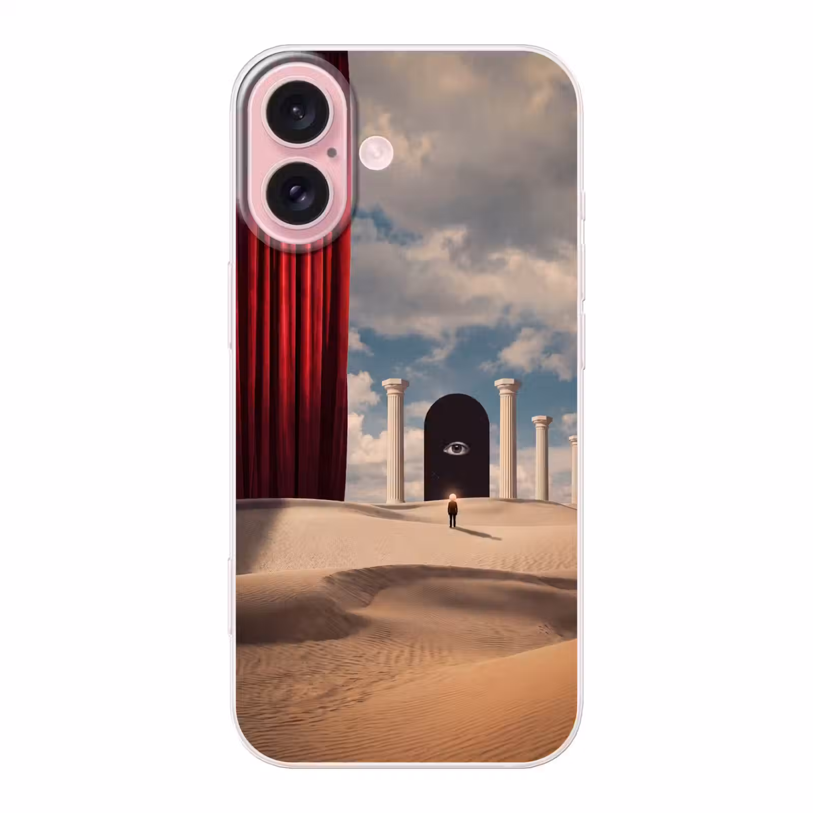 Telefoonhoesje - Droom - Woestijn - Oog — 1