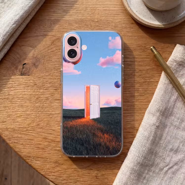 Telefoonhoesje - Deur - Fantasie - Ruimte — 2