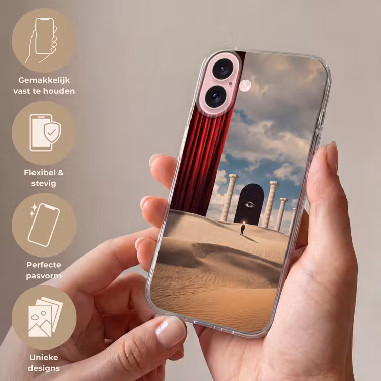 Telefoonhoesje - Droom - Woestijn - Oog — 4
