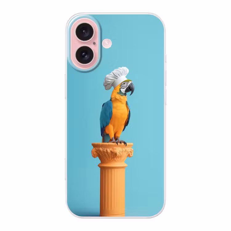 Telefoonhoesje - Papegaai - Koksmuts - Grappig - Vogel — 1