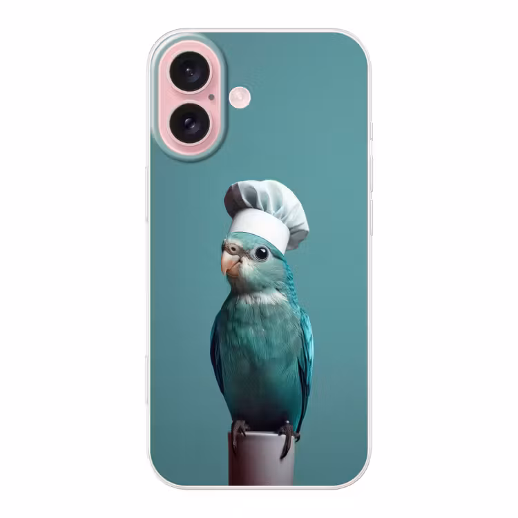 Telefoonhoesje - Parkiet - Vogel - Koksmuts - Cute — 1