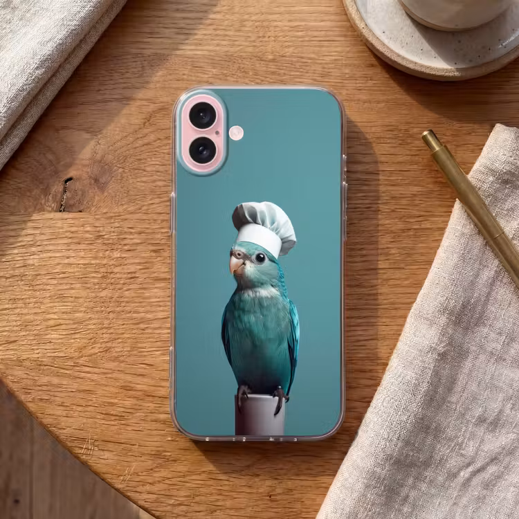 Telefoonhoesje - Parkiet - Vogel - Koksmuts - Cute — 2