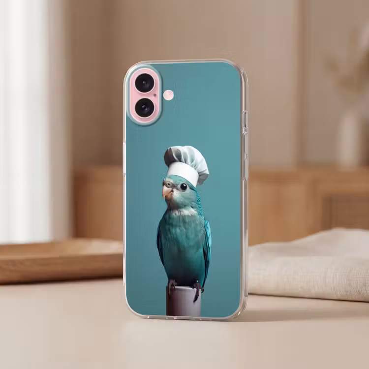 Telefoonhoesje - Parkiet - Vogel - Koksmuts - Cute — 3