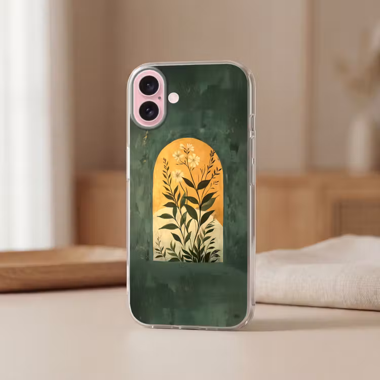 Telefoonhoesje - Plant - Bloemen - Wit — 3