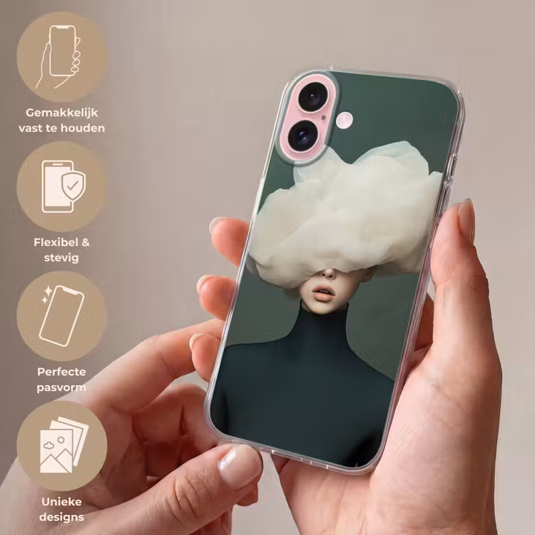 Telefoonhoesje - Hoed - Vrouw - Beige — 4