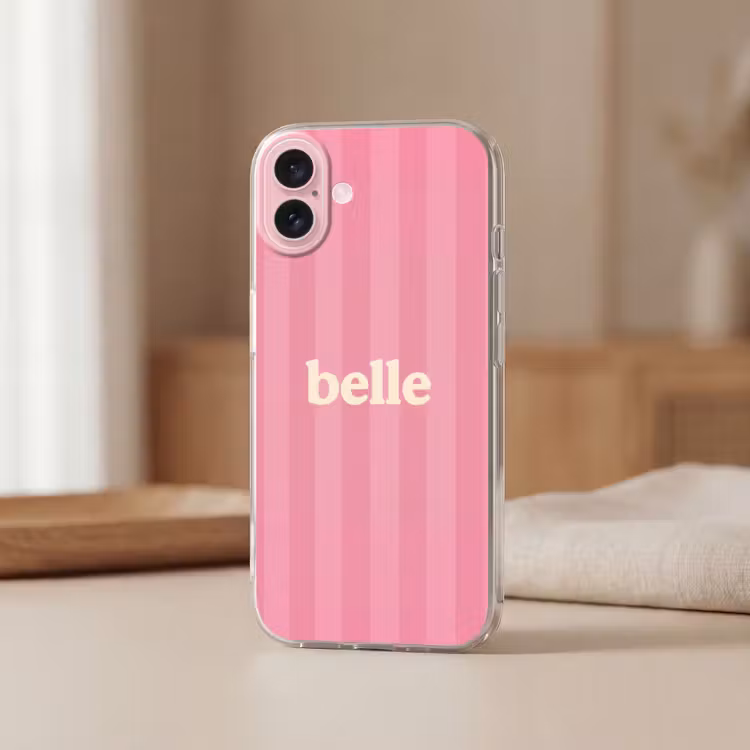 Telefoonhoesje - Roze - Gestreept - Belle — 3