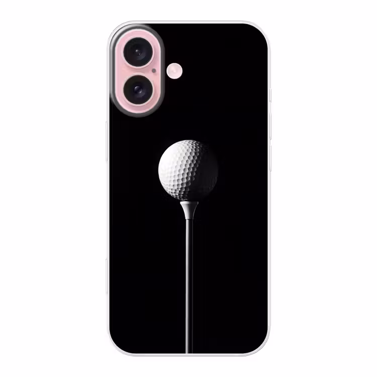 Telefoonhoesje - Golfbal - Minimalistisch - Wit — 1