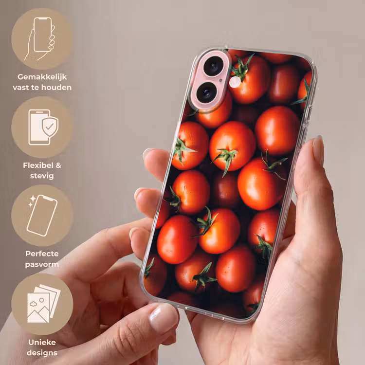 Telefoonhoesje - Groente - Rood - Tomaten — 4