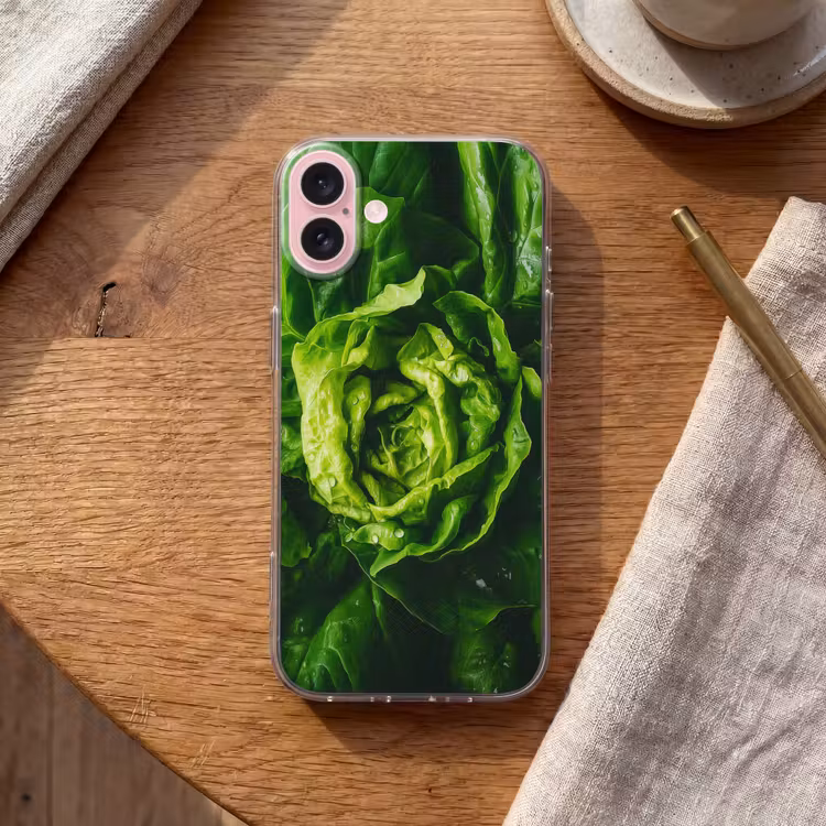 Telefoonhoesje - Groente - Sla - Groen — 2