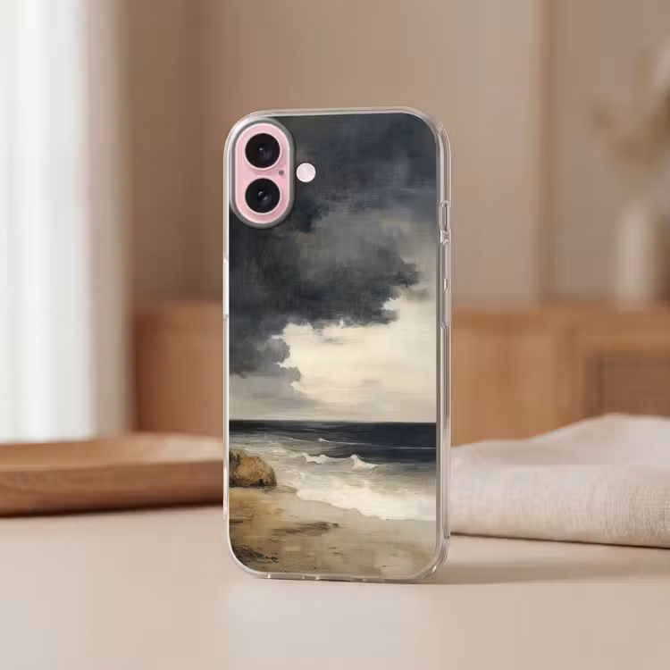 Telefoonhoesje - Kust - Golven - Rots - Storm — 3