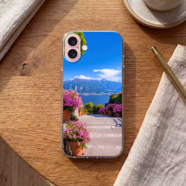 Telefoonhoesje - Lake Como - Italië - Landschap — 2