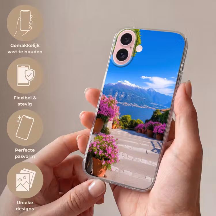 Telefoonhoesje - Lake Como - Italië - Landschap — 4