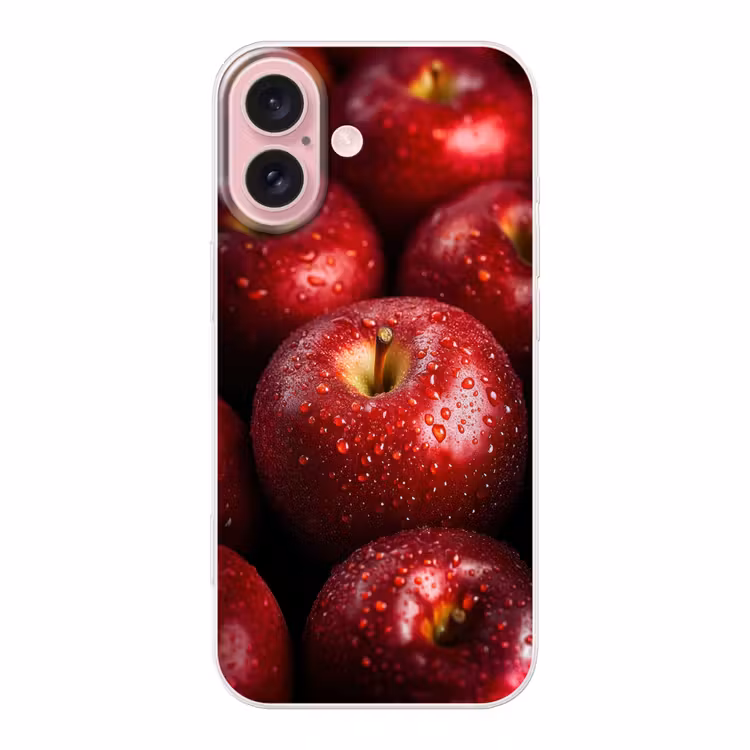 Telefoonhoesje - Rood - Appels - Fruit — 1