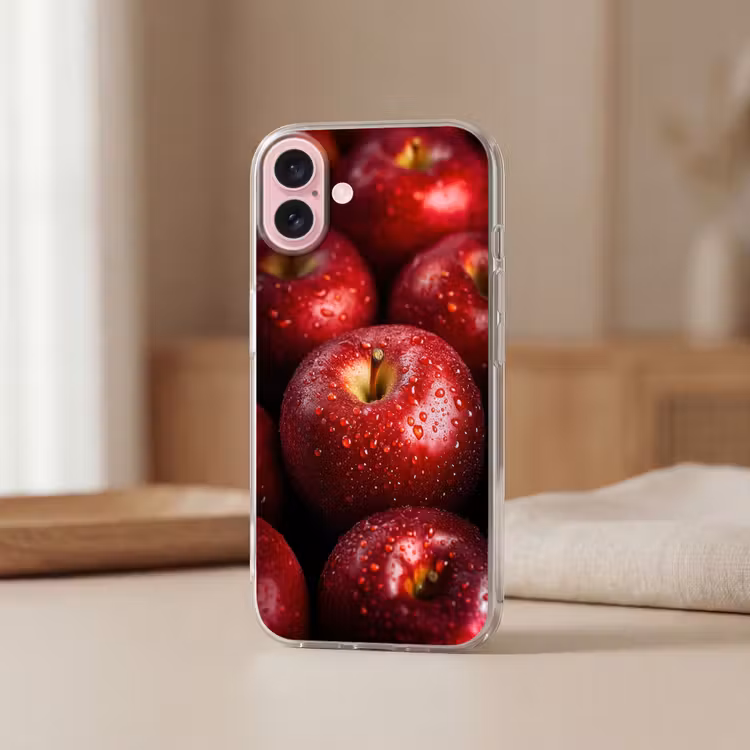Telefoonhoesje - Rood - Appels - Fruit — 3