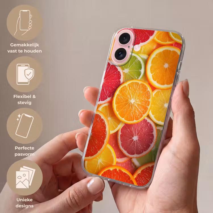 Telefoonhoesje - Fruit - Kleurrijk - Close up — 4