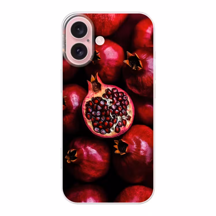 Telefoonhoesje - Granaatappel - Rood - Fruit — 1
