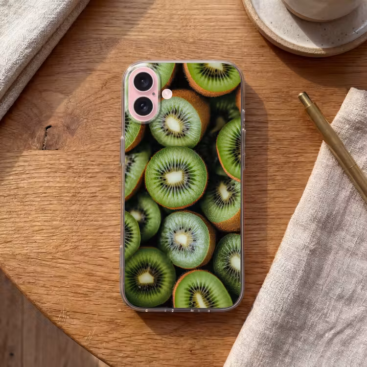 Telefoonhoesje - Kiwi - Fruit - Groen — 2