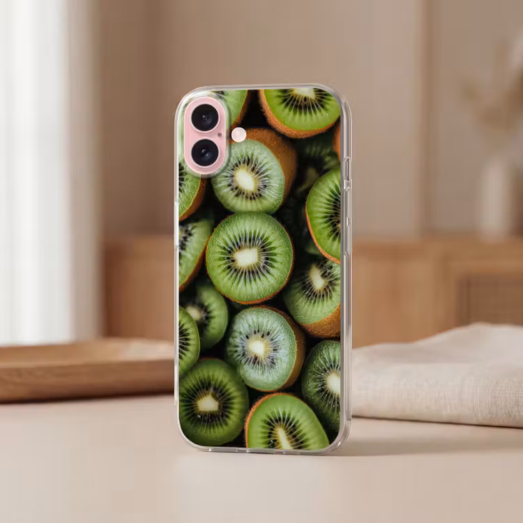 Telefoonhoesje - Kiwi - Fruit - Groen — 3