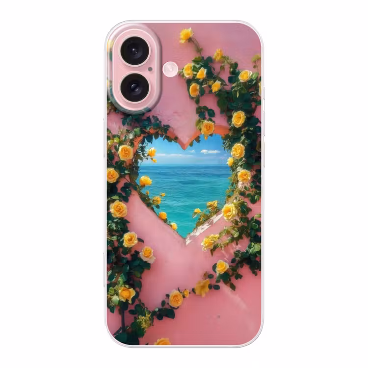 Telefoonhoesje - Hart - Zee - Muur — 1