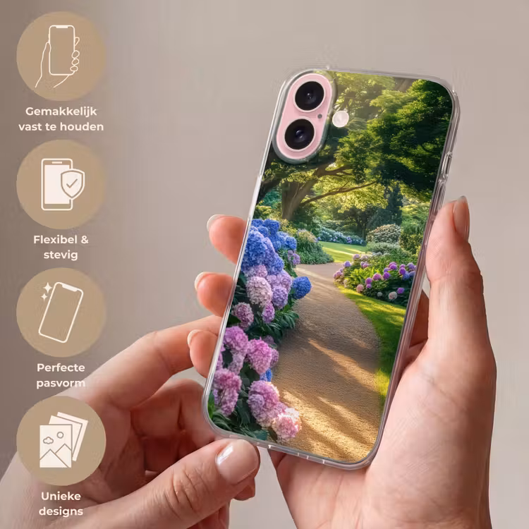 Telefoonhoesje - Hortensia- Park - Pad — 4