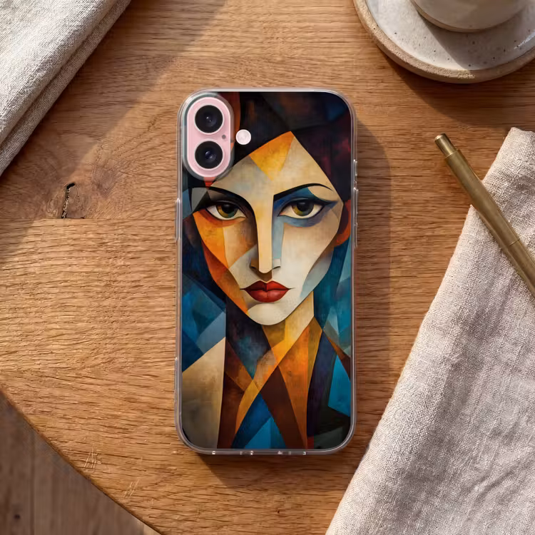 Telefoonhoesje - Portret - Abstract - Vormen — 2