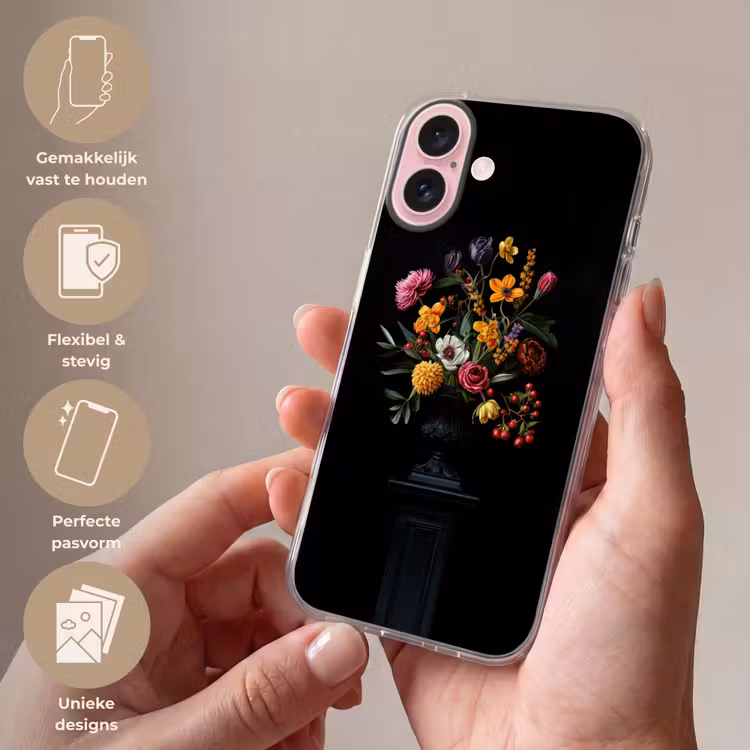 Telefoonhoesje - Sierlijk - Boeket - Bladeren — 4