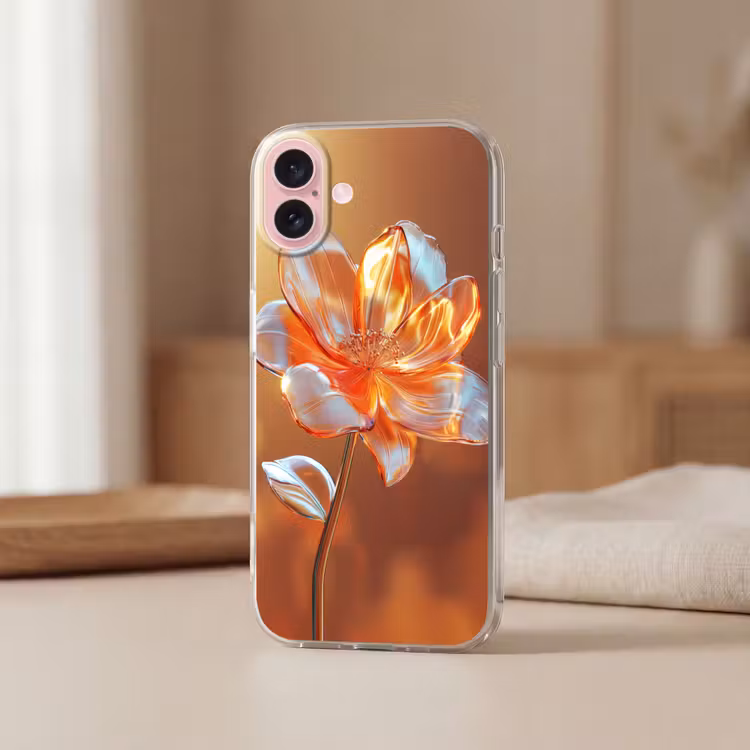 Telefoonhoesje - Glazen - Bloem - Zonlicht — 3