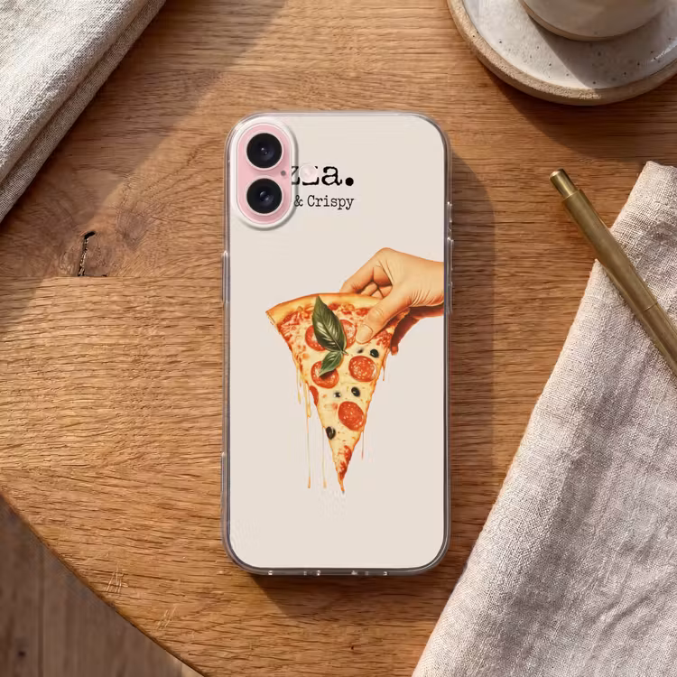 Telefoonhoesje - Pizza - Kaas - Pepperoni — 2