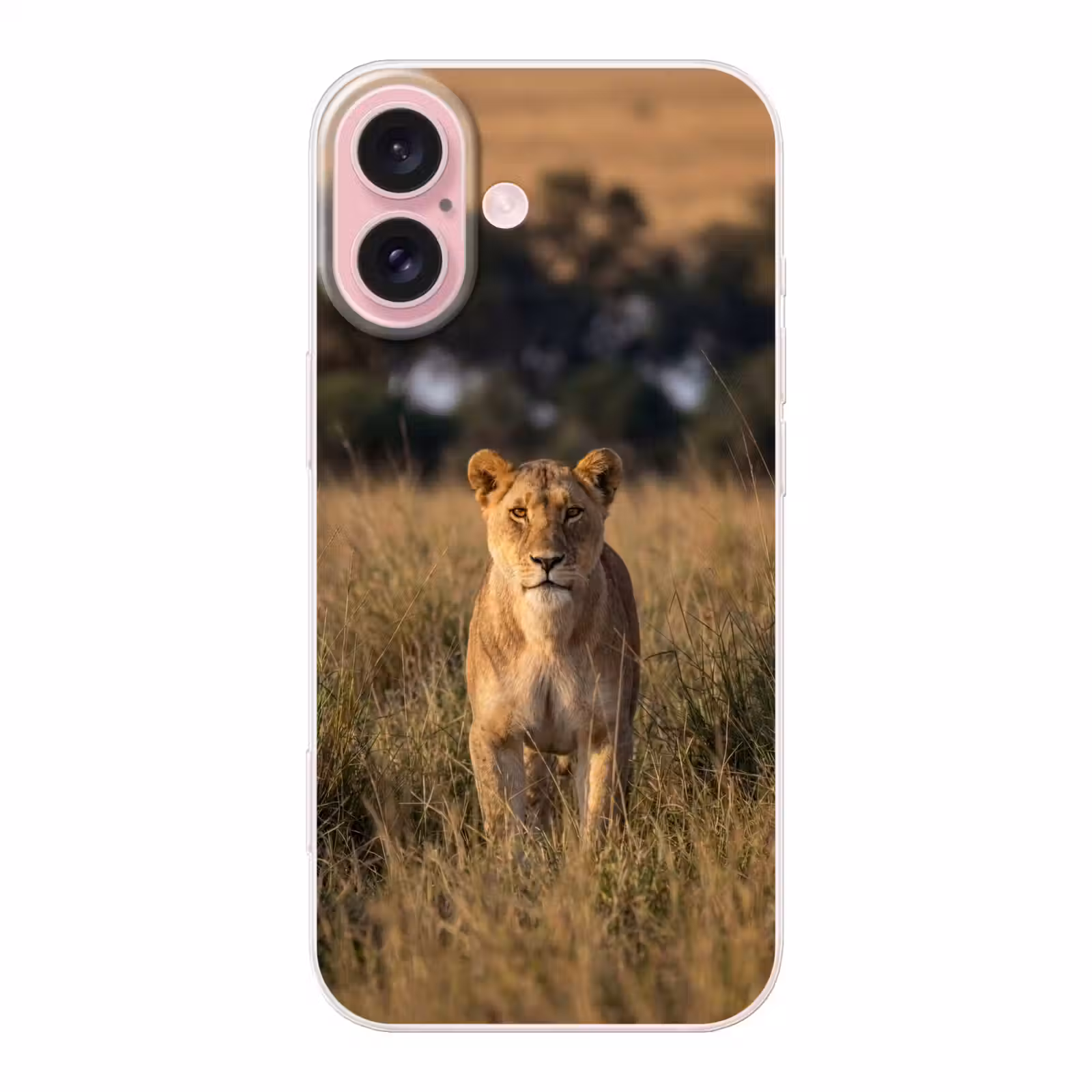 Telefoonhoesje - Leeuwin - Gras - Geel — 1