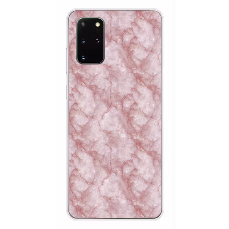 Telefoonhoesje - Roze - Kwartsmarmer - Aders — 4
