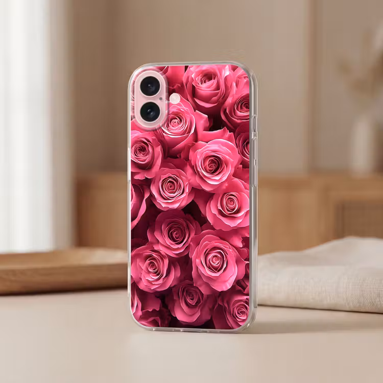 Telefoonhoesje - Rozen - Pink - Bloem — 3