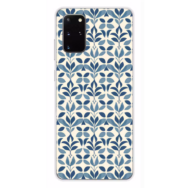 Telefoonhoesje - Flora - Modern - Blauw — 4