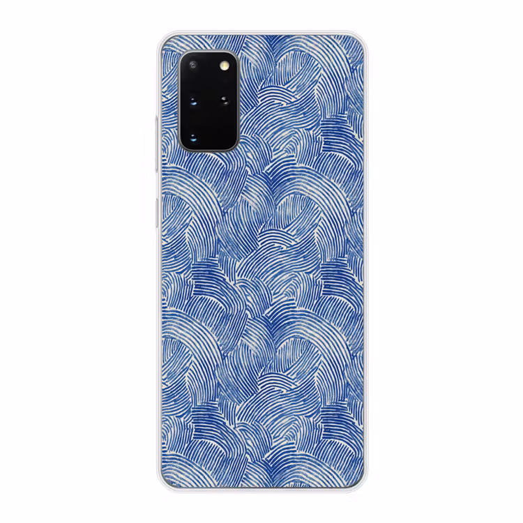 Telefoonhoesje - Modern - Abstract - Blauw — 1