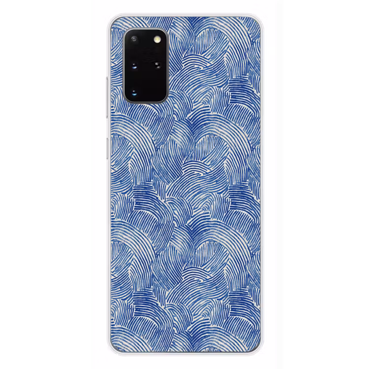 Telefoonhoesje - Modern - Abstract - Blauw — 4