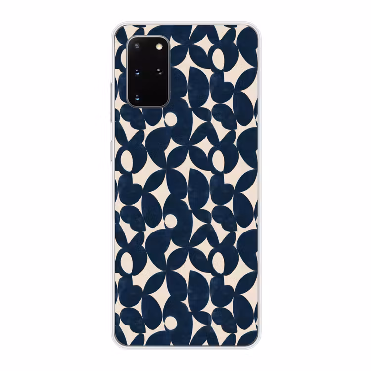 Telefoonhoesje - Modern - Geometrisch - Blauw — 1